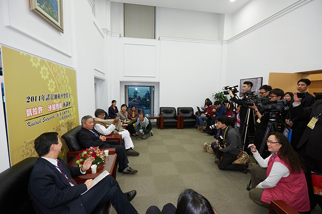 國際會議顧問-2015諾貝爾和平獎得主凱拉許‧沙提雅提演講會-photo4